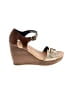 Dr. Scholl's Brown Tan Wedges Size 6 1/2 - photo 1