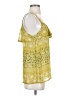 Forever 21 100% Polyester Yellow Sleeveless Blouse Size S - photo 4