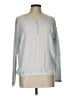 EDC 100% Viscose Silver Long Sleeve Blouse Size L - photo 1