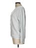 EDC 100% Viscose Silver Long Sleeve Blouse Size L - photo 5