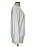 EDC 100% Viscose Silver Long Sleeve Blouse Size L - photo 4
