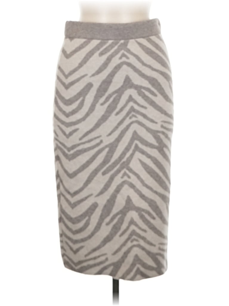 Pre-owned T Tahari Casual Skirt In Gray