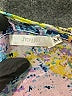 Millau Yellow Sleeveless Blouse Size M - photo 7