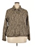Assorted Brands Animal Print Gold Jacket Size 2X - photo 1