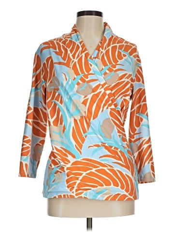 J. McLaughlin 3/4 Sleeve Blouse (view 1)