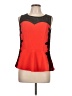 Thalia Sodi Red Sleeveless Top Size L - photo 1