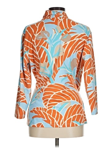 J. McLaughlin 3/4 Sleeve Blouse (view 2)