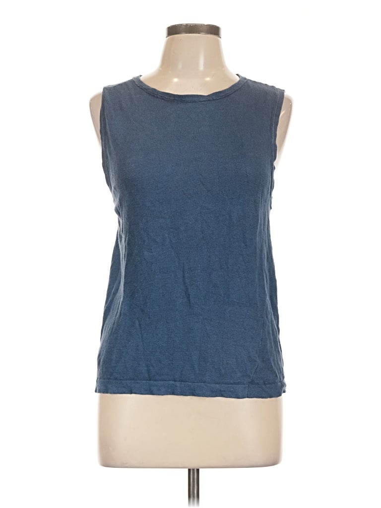 Pre-owned 360 Sweater Sleeveless T-shirt In Blue