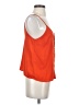 Paper Crane 100% Polyester Orange Sleeveless Blouse Size S - photo 4