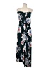 Maurices Floral Black Casual Dress Size M - photo 1
