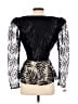 Assorted Brands 100% Acetate Black Long Sleeve Blouse Size 9 - photo 2