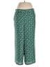 Max Studio Print Green Casual Pants Size 1X - photo 1