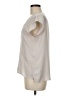 Violet & Claire 100% Polyester Ivory Gray Short Sleeve Blouse Size M - photo 5