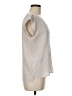 Violet & Claire 100% Polyester Ivory Gray Short Sleeve Blouse Size M - photo 4