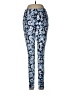 New Directions Print Blue Leggings Size M - photo 1