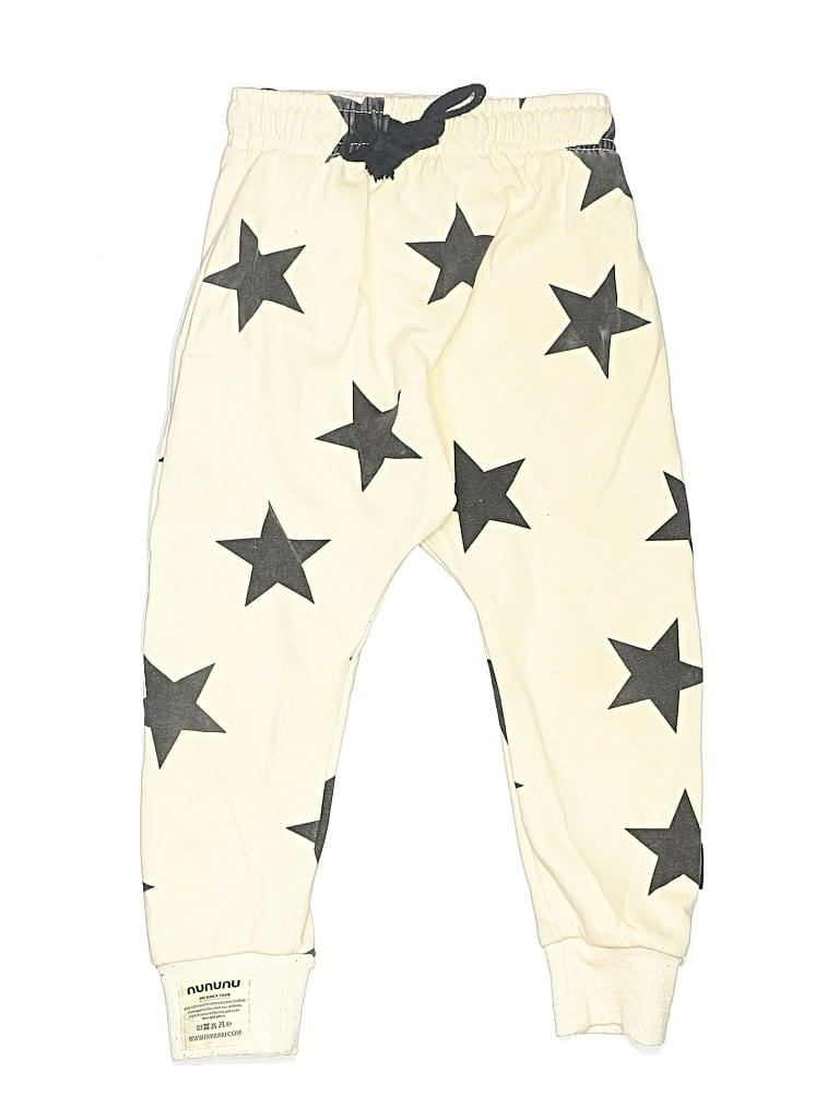 Pre-owned Nununu Kids' Sweatpants In Ivory