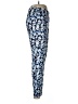 New Directions Print Blue Leggings Size M - photo 4