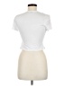 Shein Ivory Short Sleeve Turtleneck Size M - photo 2