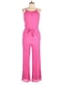 Tacera Solid Pink Jumpsuit Size S - photo 1