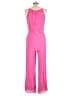 Tacera Solid Pink Jumpsuit Size S - photo 2
