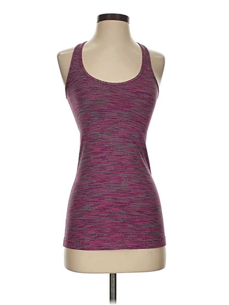 Pre-owned Lululemon Athletica Active Tank Top In Purple