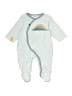Noukie's Blue Long Sleeve Onesie Size Newborn 1 month - photo 1