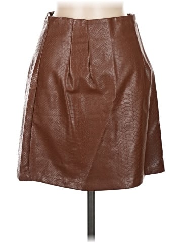 Glamorous Faux Leather Skirt (view 1)