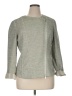 Lafayette 148 New York Tweed Green Gray Jacket Size 14 - photo 1