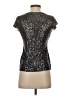 Express Silver Short Sleeve Top Size XS - photo 2