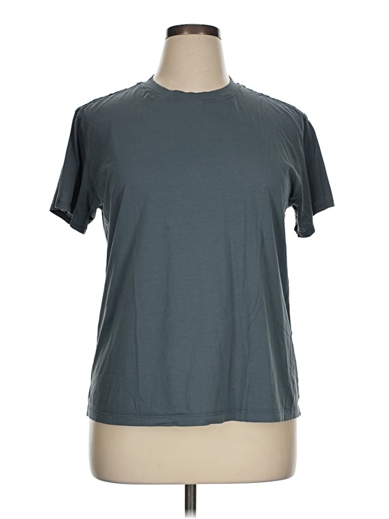 Pre-owned Lululemon Athletica Active T-shirt In Gray