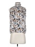 Shein 100% Polyester Silver Sleeveless Blouse Size S - photo 1