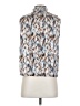 Shein 100% Polyester Silver Sleeveless Blouse Size S - photo 2