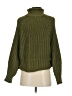 H&M Solid Green Turtleneck Sweater Size XS - photo 2