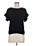 Max Studio Black Short Sleeve Top Size M - photo 1