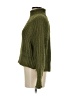 H&M Solid Green Turtleneck Sweater Size XS - photo 5