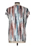 Unbranded Metallic Silver White Short Sleeve T-Shirt Size L - photo 2