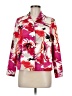 Laura Ashley Print Pink Ivory Jacket Size M (petite) - photo 1