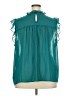 Torrid 100% Polyester Teal Sleeveless Blouse Size 3X Plus (3) - photo 2