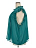 Torrid 100% Polyester Teal Sleeveless Blouse Size 3X Plus (3) - photo 5