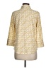 J. McLaughlin Gold 3/4 Sleeve Blouse Size M - photo 2