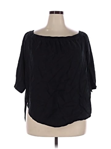 Joe Fresh Short Sleeve Blouse (view 1)