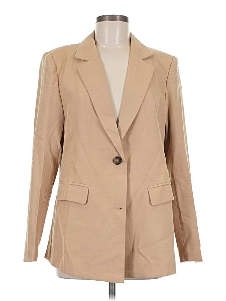 Pre-owned Btfbm Blazer Jacket In Tan