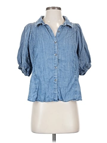 Splendid 3/4 Sleeve Button-Down Shirt (view 1)