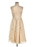 Max Studio Paisley Tan Cocktail Dress Size L - photo 1