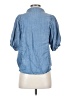 Splendid 100% Lyocell Blue 3/4 Sleeve Button-Down Shirt Size XS - photo 2