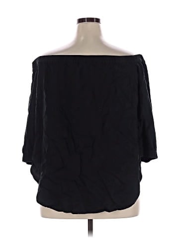 Joe Fresh Short Sleeve Blouse (view 2)