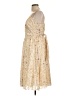Max Studio Paisley Tan Cocktail Dress Size L - photo 5