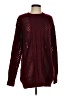 John & Jenn Solid Burgundy Pullover Sweater Size S - photo 1