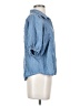 Splendid 100% Lyocell Blue 3/4 Sleeve Button-Down Shirt Size XS - photo 4