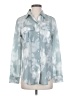 Banana Republic 100% Polyester Teal Long Sleeve Blouse Size S - photo 1